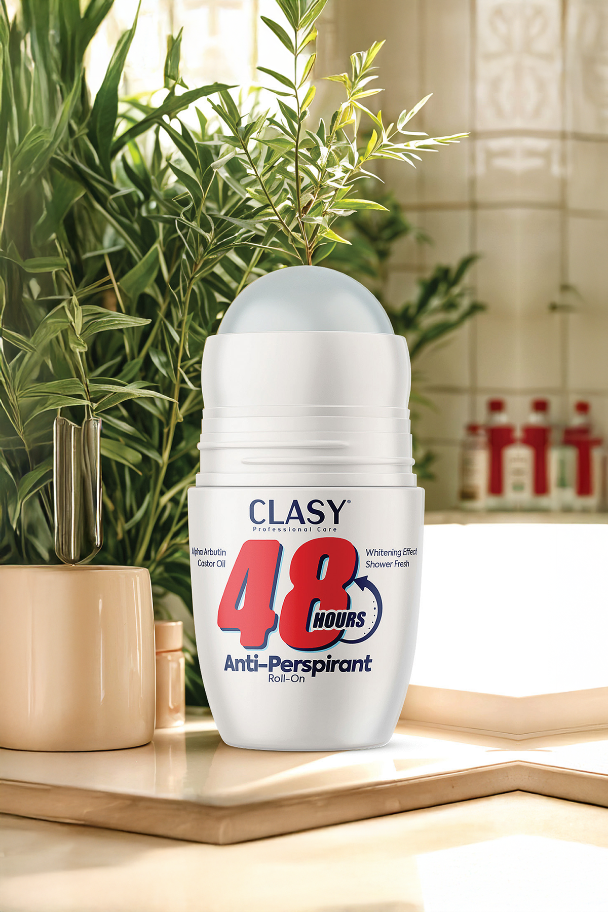 Terleme Önleyici Antiperspirant Beyazlatıcı Etkili Roll-On